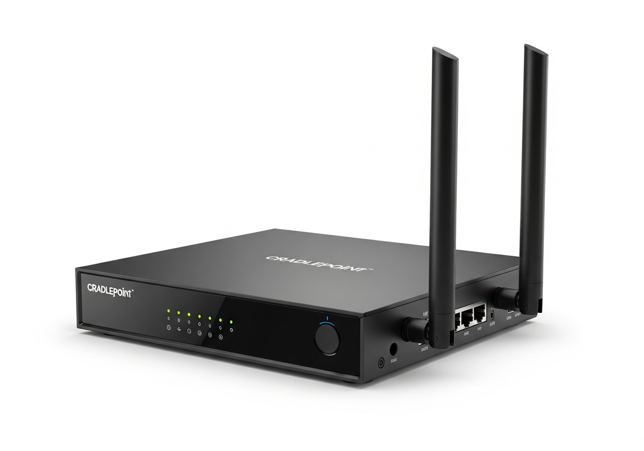 Cradlepoint E300 5G enterprise router for cellular backup